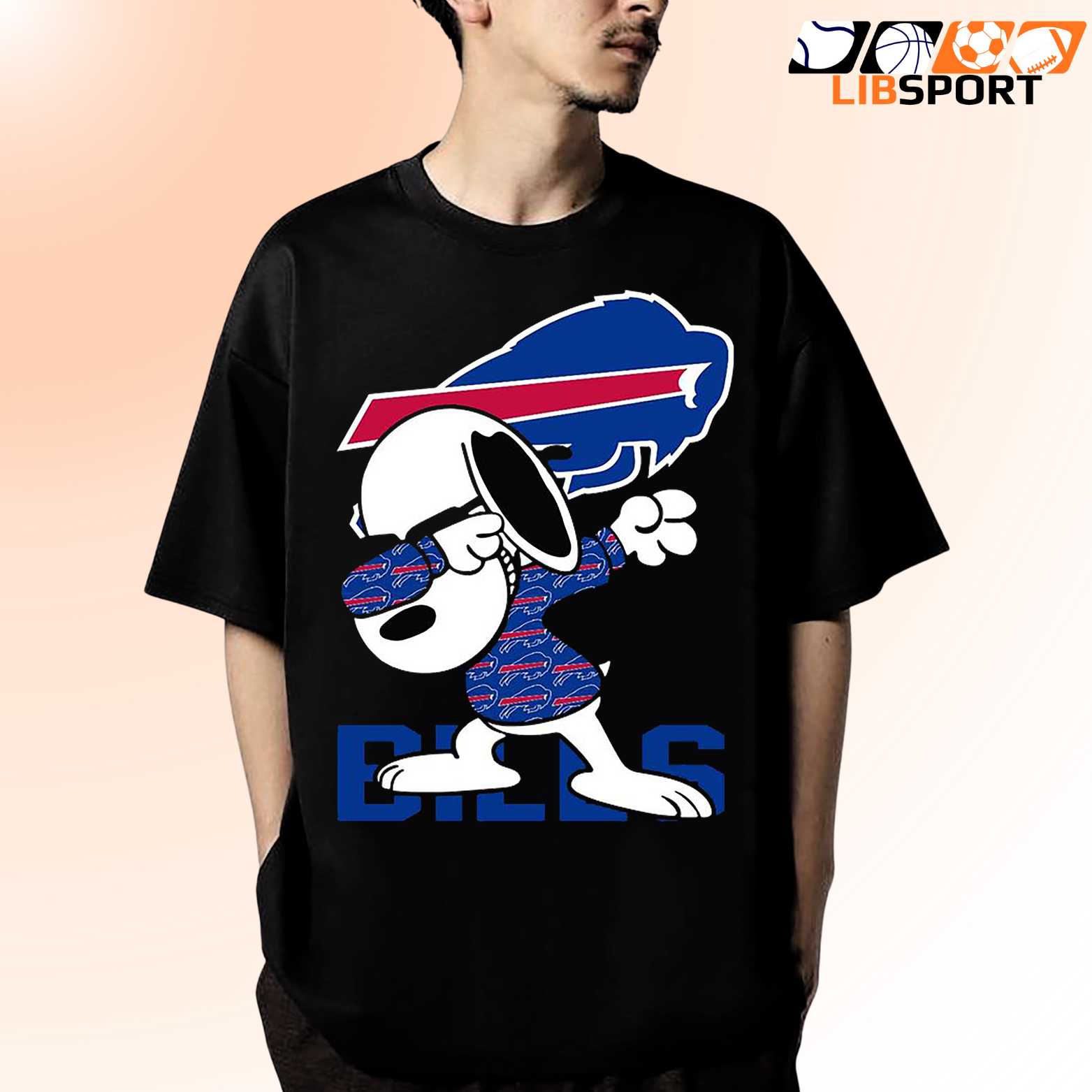 Snoopy Dabbing Buffalo Bills T Shirt, Nfl Football Tee, Game Day Fan Unisex Shirt